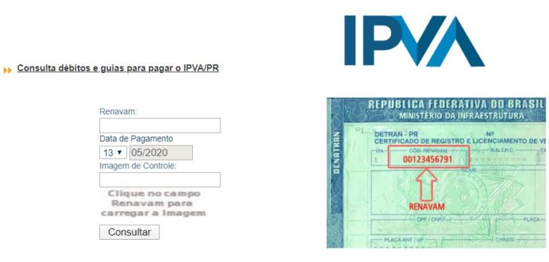 VALOR IPVA 2021 PR Alíquotas Tabela Guia de Pagamento